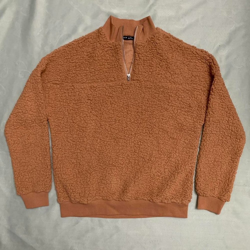 Brown Sherpa Sweater